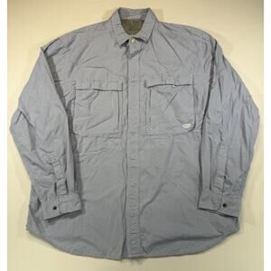 Exofficio Shirt Mens XL Insect Shield Bugs Away Fishing Vented Hiking Travel